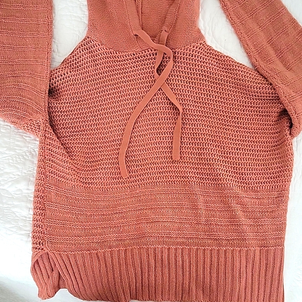 Coral sweater